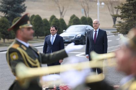 Yunanistan Savunma Bakanı Dendiastan Ermenistan ziyareti